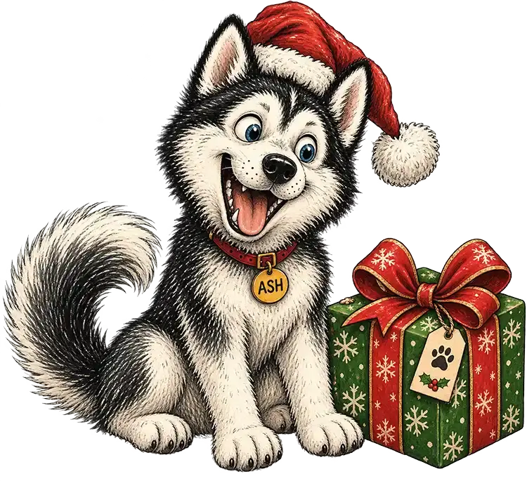 husky christmas book (2) husky Christmas book