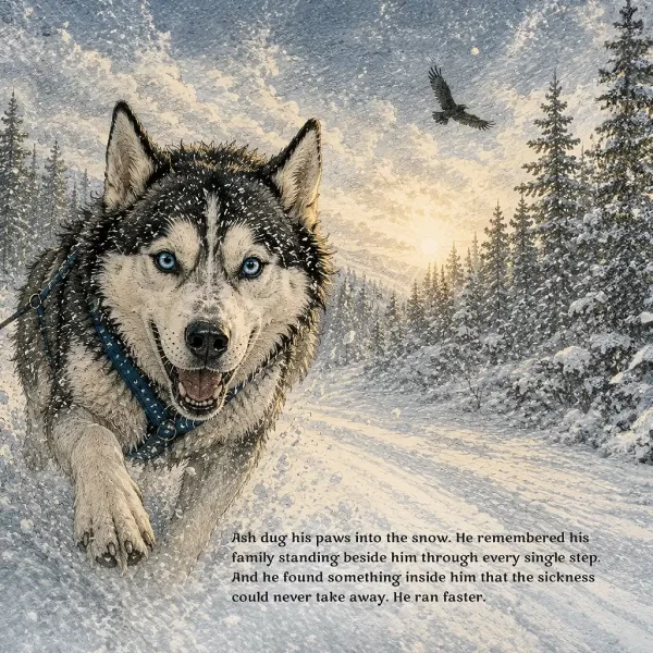 sled dog children's book sled dog children's book